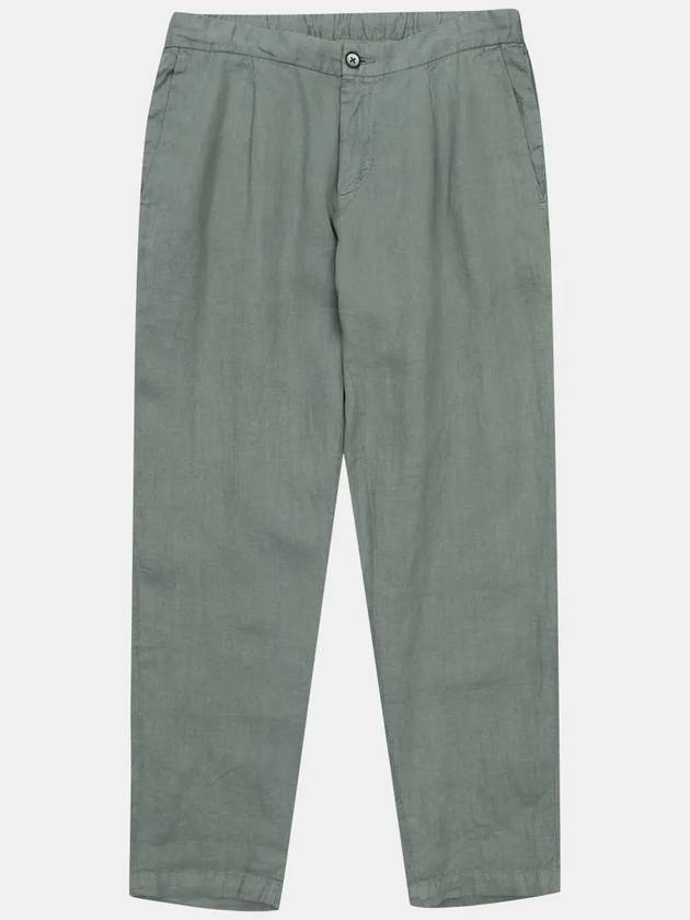 Men's back banding linen onetuck baggy pants MMPTM5T63 450 - AT.P.CO - BALAAN 9