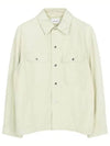 Trucker Overshirt Jacket Light Sage - LEMAIRE - BALAAN 5