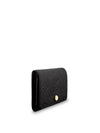 Monogram Embossed Leather Business Card Wallet Black - LOUIS VUITTON - BALAAN 3