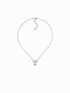 Petit CD Crystals Necklace Silver - DIOR - BALAAN 2