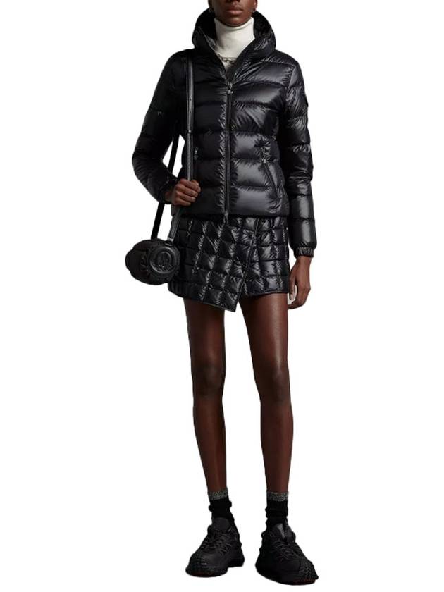 Women's Gles Down Short Padding Black - MONCLER - BALAAN 6