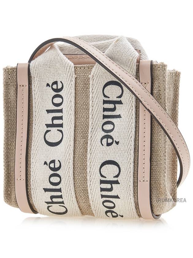 Nano Woody Tote Bag Cement Pink - CHLOE - BALAAN 3