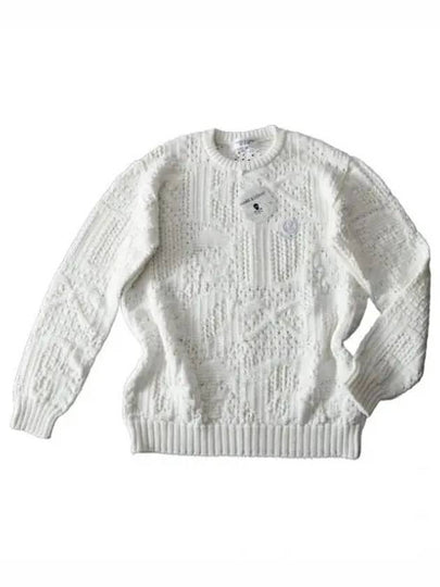 IDomestic ShippingI Quartz Patterned Crew Sweater MLM 3A AB01 Men s Neck kr 222595 - MARK & LONA - BALAAN 1