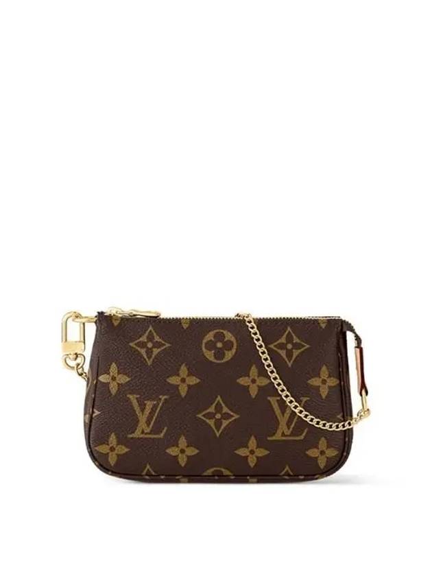 Monogram Mini Pochette Shoulder Bag Brown - LOUIS VUITTON - BALAAN 2