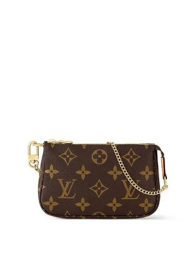 Monogram Mini Pochette Shoulder Bag Brown - LOUIS VUITTON - BALAAN 2