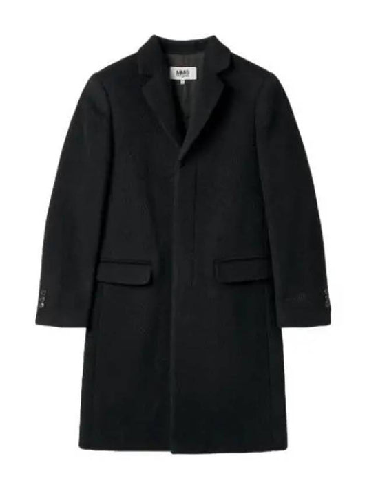 MM6 single coat black - MAISON MARGIELA - BALAAN 1