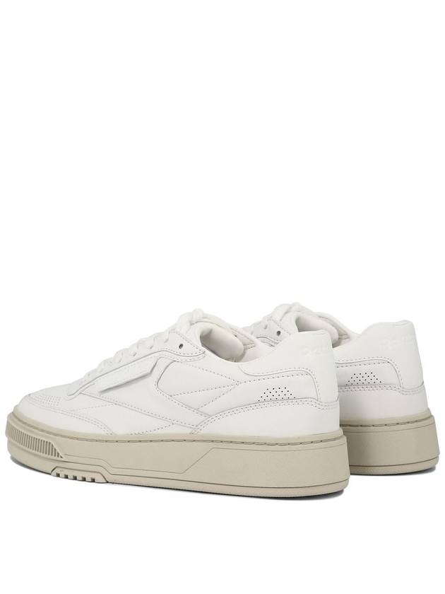 Reebok White Leather C Ltd Sneakers - REEBOK - BALAAN 4