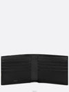 Saddle Oblique Jacquard Half Wallet Black Beige - DIOR - BALAAN 4