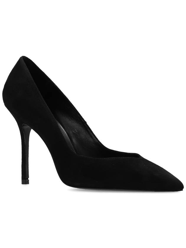 Stuart Weitzman ‘Eva’ Suede Stiletto Pumps, Women's, Black - STUART WEITZMAN - BALAAN 4