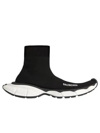 3XL Sock Recycled Knit Low Top Sneakers Black - BALENCIAGA - BALAAN 2