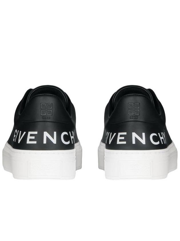 City Sports Low Top Sneakers Black White - GIVENCHY - BALAAN 4