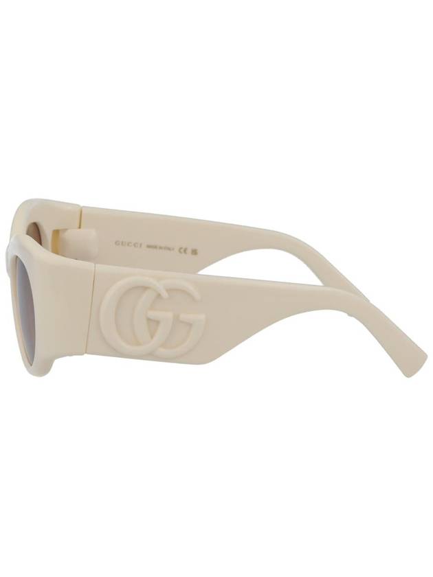 Double G Rectangular Frame Sunglasses GG1544S - GUCCI - BALAAN 4