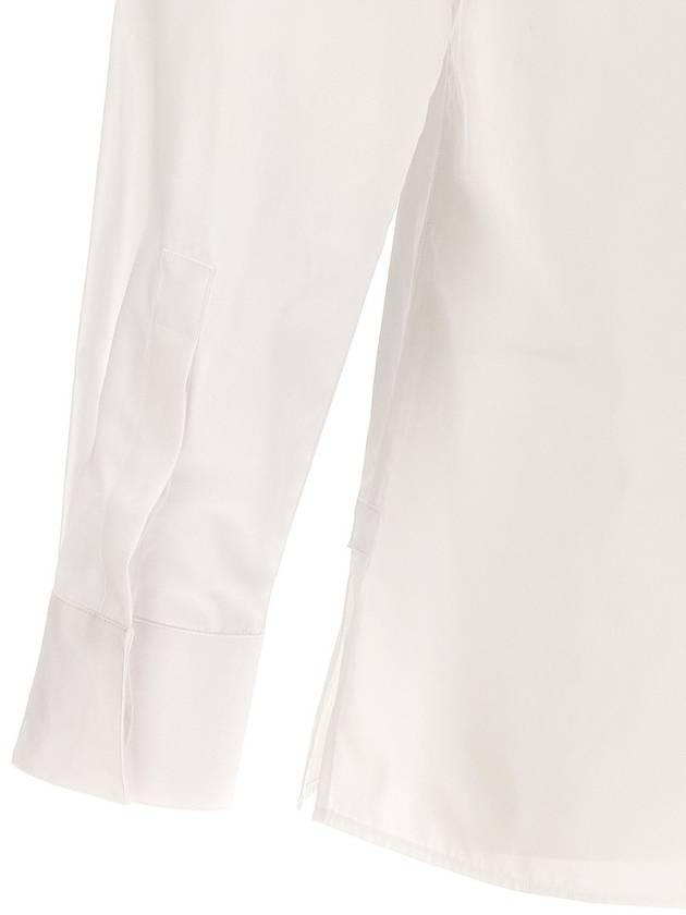 Classic Fit Poplin Long Sleeve Shirt White - GIVENCHY - BALAAN 5