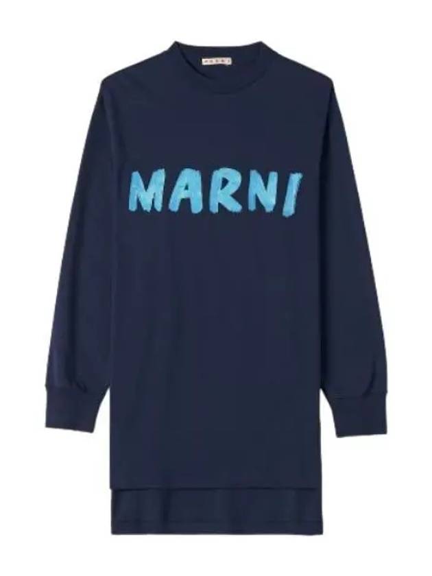 Logo t shirt ink long sleeve - MARNI - BALAAN 1