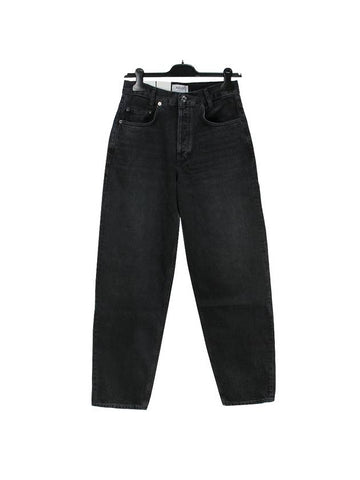 Tapered Baggy Jeans Black - AGOLDE - BALAAN 1