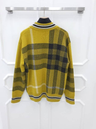 Check half zip up sweater S - BURBERRY - BALAAN 2