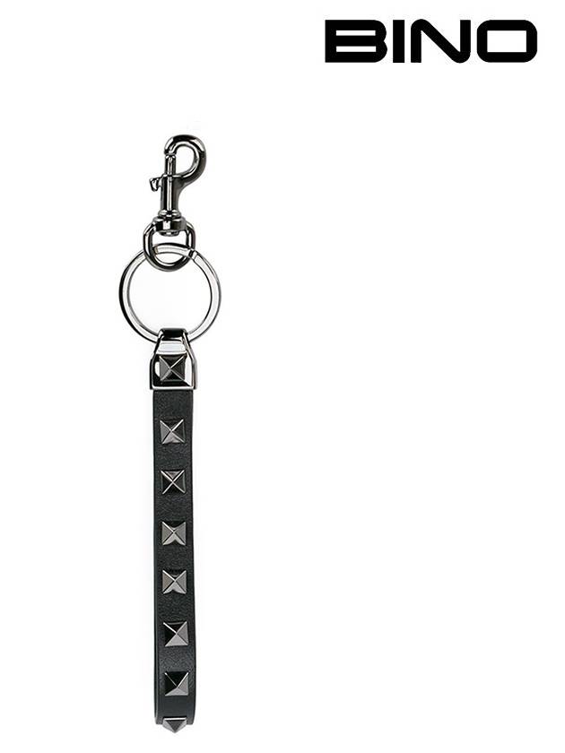 Rockstud Keyring Black - VALENTINO - BALAAN 2