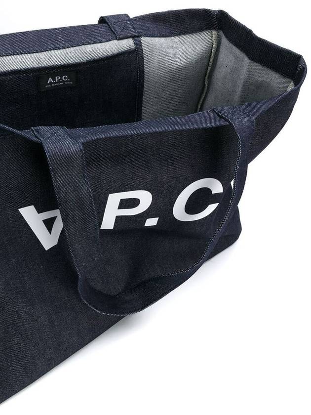 Daniela Denim Tote Bag Navy - A.P.C. - BALAAN 2