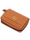 Women's GG Marmont Zipper Card Wallet 739500 AABXM 2176 - GUCCI - BALAAN 4