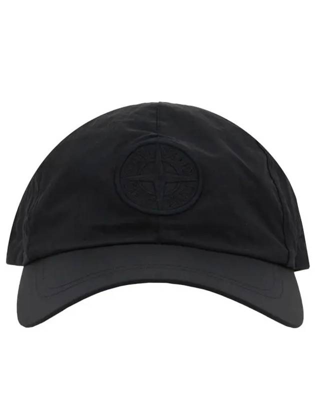 Nylon Logo Ball Cap Black - STONE ISLAND - BALAAN 2