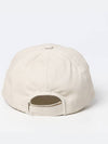 Tyrone Logo Ball Cap Ecru Black CQ001XFB A3C05A ECBK STK - ISABEL MARANT ETOILE - BALAAN 3