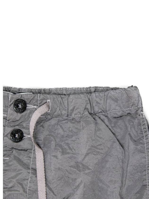 Swimming Nylon Trunk Shorts Black - STONE ISLAND - BALAAN 9