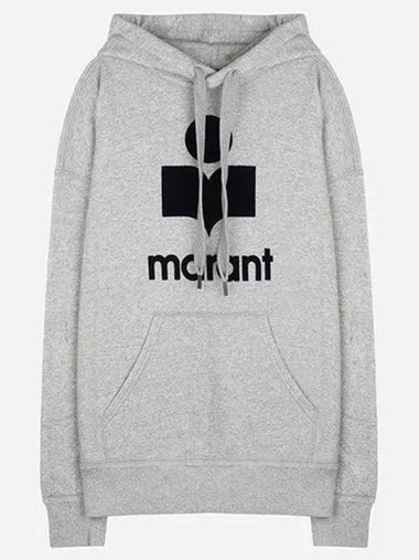 24SS SW0001FA B1M12E GYMD Mansell Hooded Sweatshirt Gray　 986963 - ISABEL MARANT - BALAAN 1