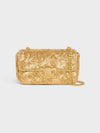 Triomphe Quilted Sequin Chain Shoulder Bag Gold - CELINE - BALAAN 2