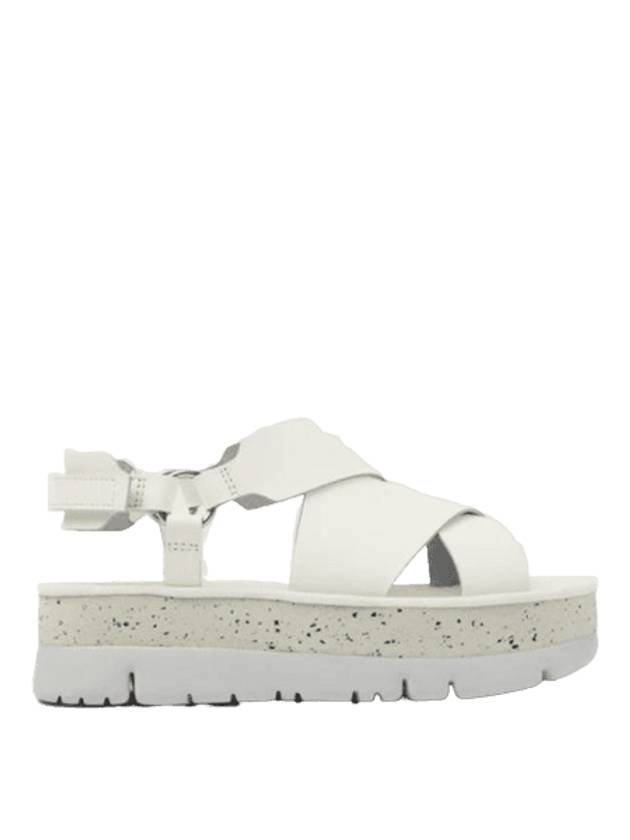 Oruga Up Leather Sandals White - CAMPER - BALAAN 1