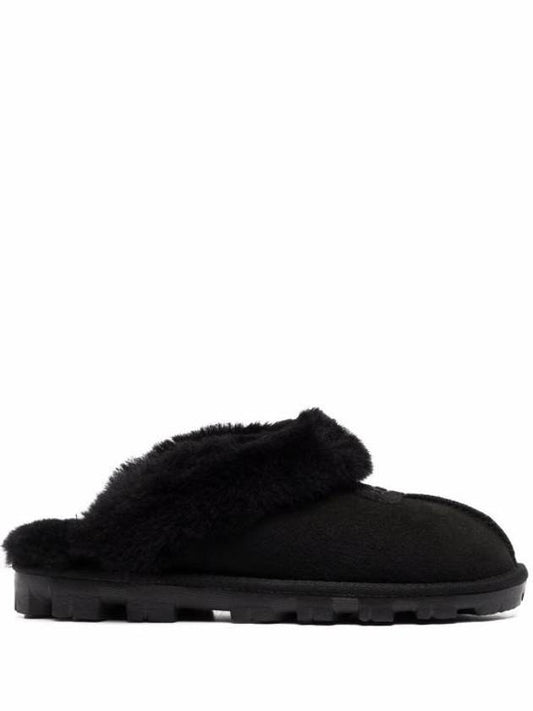 Women's Coquette Slippers Nero - UGG - BALAAN 1