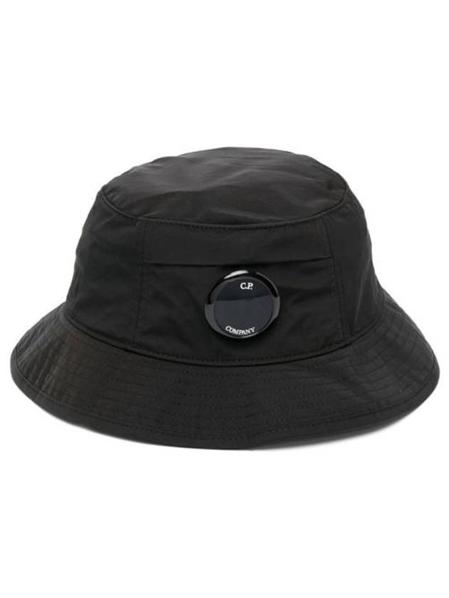 Lens Wappen Chrome R Bucket Hat Black - CP COMPANY - BALAAN 2