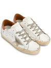 Brown Tab Superstar Classic Low Top Sneakers White - GOLDEN GOOSE - BALAAN 4