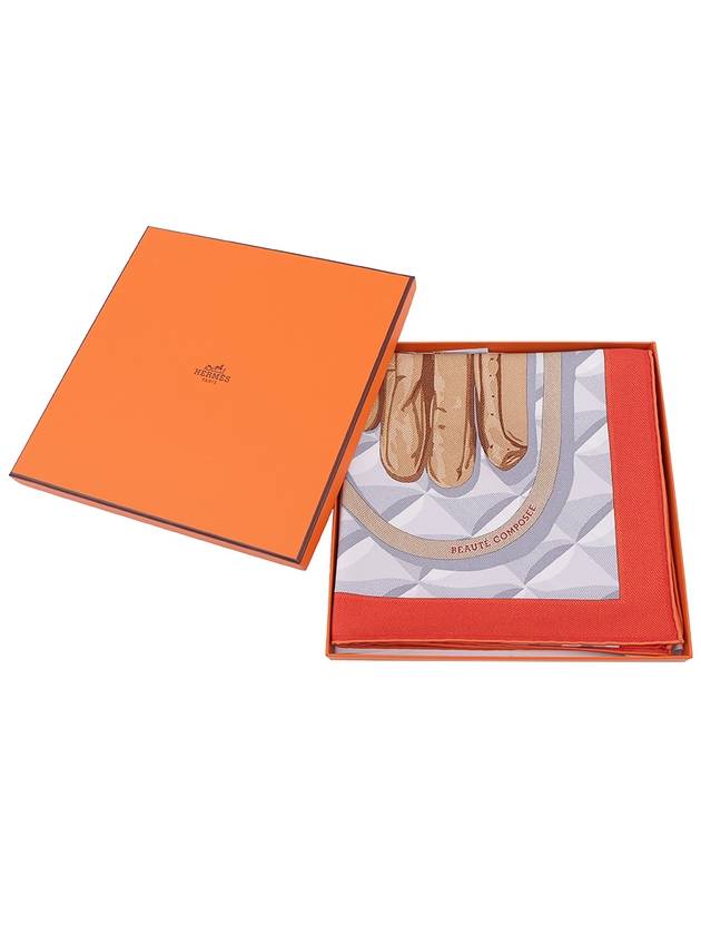 Beaute Composee 90 Carré Scarf H004095S 02 - HERMES - BALAAN 2