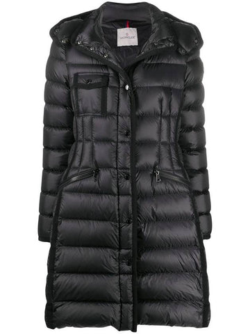 Hermine HERMINE down jacket padded black - MONCLER - BALAAN 1