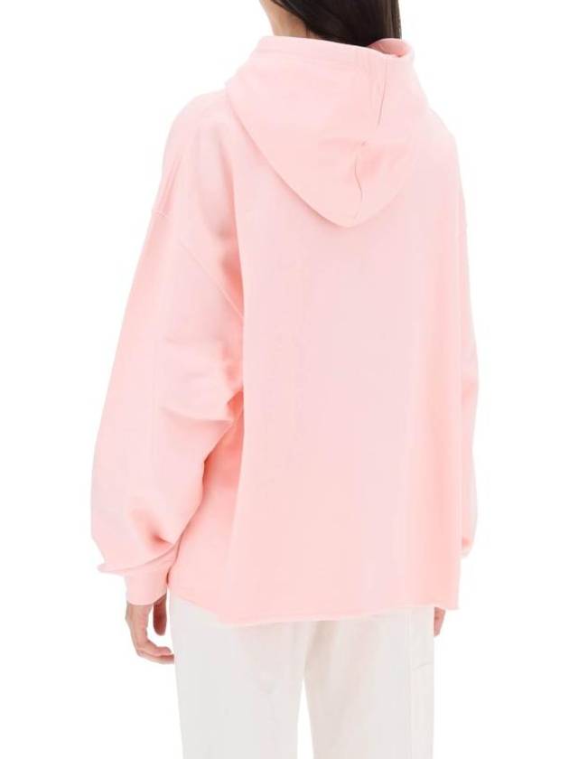 Logo Print Hooded Top Pink - MARNI - BALAAN 4