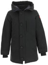 Chateau Logo Hooded Parka Black - CANADA GOOSE - BALAAN 2