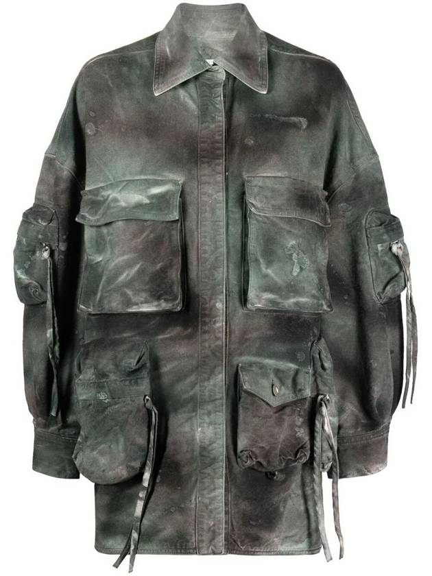 The Attico Fern Short Coat Clothing - THE ATTICO - BALAAN 1