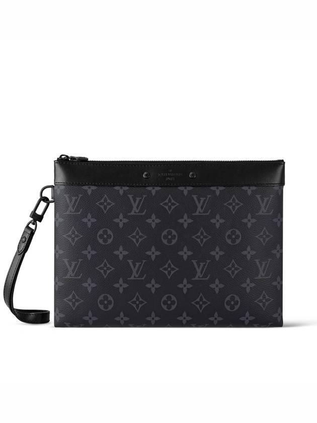 Monogram Eclipse Pochette Pouch Bag Black - LOUIS VUITTON - BALAAN 2