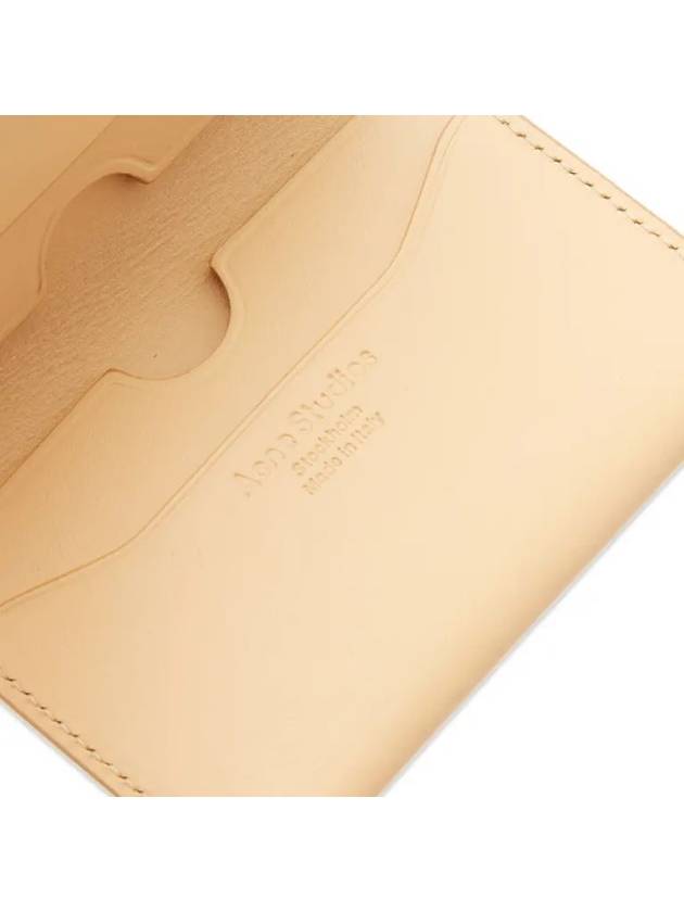 bifold card wallet beige color - ACNE STUDIOS - BALAAN 6