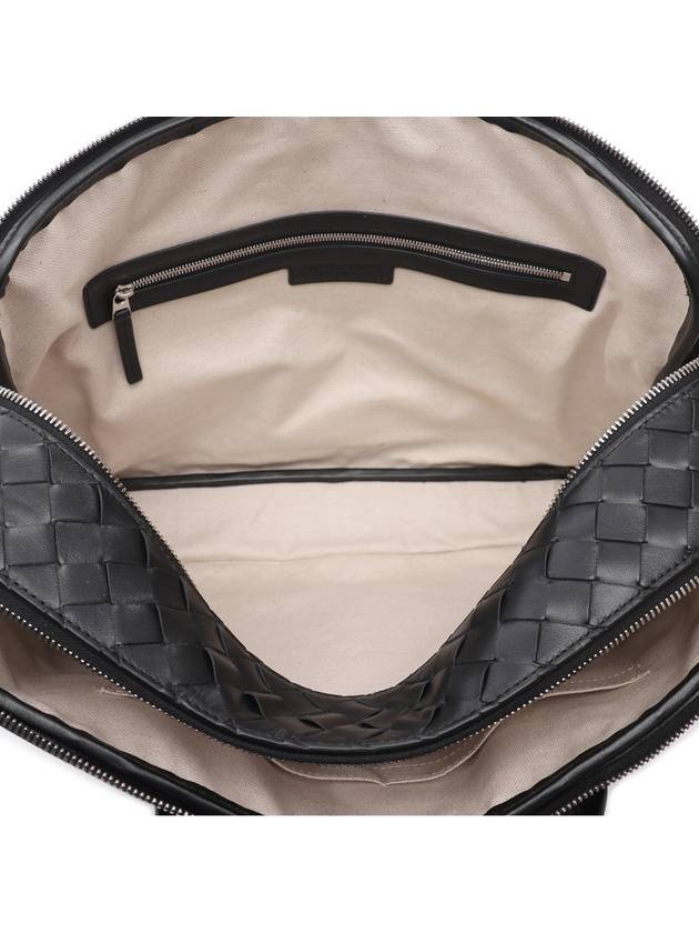 Getaway Leather Brief Case Black - BOTTEGA VENETA - BALAAN 7