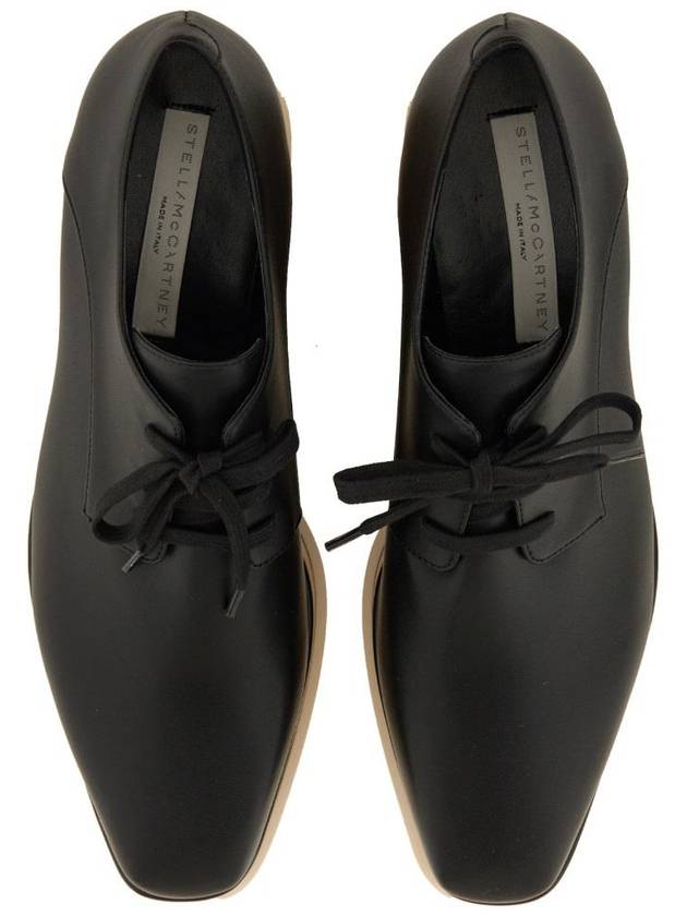 Wooden Platform Oxford Black - STELLA MCCARTNEY - BALAAN 3