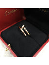 Lux You Just Angle Ring 18K Rose Gold No 61 - CARTIER - BALAAN 5