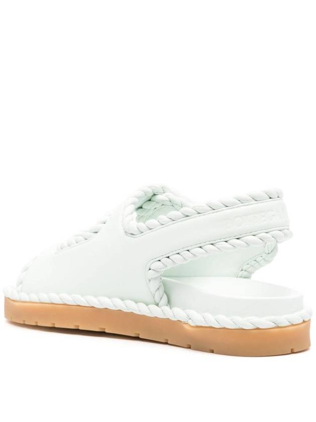 Jack Flat Sandals Glacier - BOTTEGA VENETA - BALAAN 5