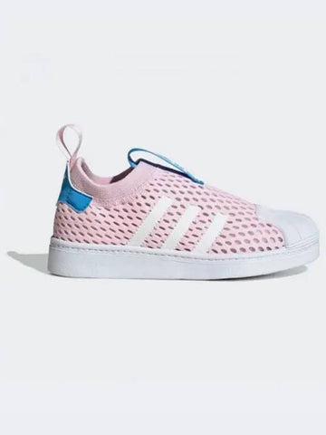 Kids Children Infant Sneakers Shoes Height Superstar 360 20 CLPINK FTWWHT PULBLU - ADIDAS - BALAAN 1