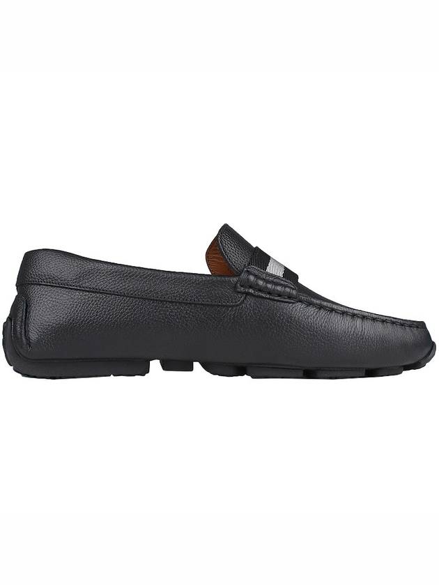 Men PEARCE Leather Driving Shoes Black - BALLY - BALAAN 5