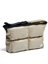 2 Way Padded Messenger Bag Beige - DON’T ASK MY PLAN - BALAAN 4