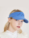 golf wear simple color embroidery sun cap Blue - J JANE - BALAAN 1