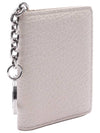 4 Stitch Keyring Card Wallet Grey - MAISON MARGIELA - BALAAN 4