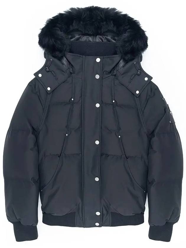 Cloud Padded Bomber Jacket Black - MOOSE KNUCKLES - BALAAN 3