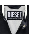 J-Blink Color Block Biker Jacket Black White - DIESEL - BALAAN 4